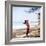 June 1956: Woman Modeling Beach Fashions in Cuba-Gordon Parks-Framed Photographic Print