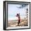 June 1956: Woman Modeling Beach Fashions in Cuba-Gordon Parks-Framed Photographic Print