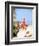 June 1956: Woman Modeling Beach Fashions in Cuba-Gordon Parks-Framed Photographic Print