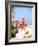 June 1956: Woman Modeling Beach Fashions in Cuba-Gordon Parks-Framed Photographic Print