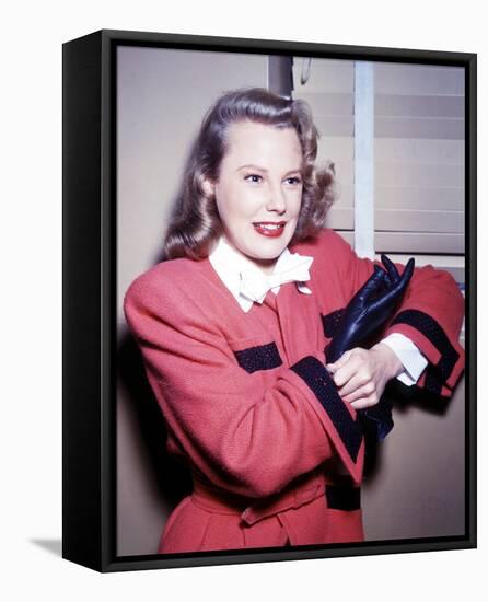 June Allyson-null-Framed Stretched Canvas