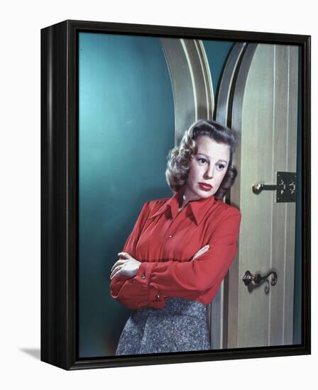 June Allyson-null-Framed Stretched Canvas