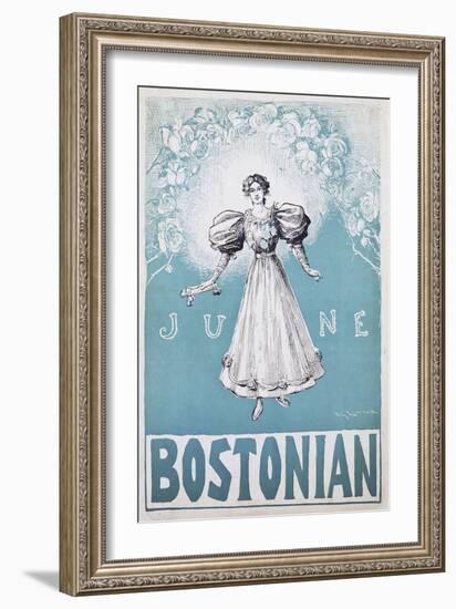 June Bostonian Poster-null-Framed Giclee Print