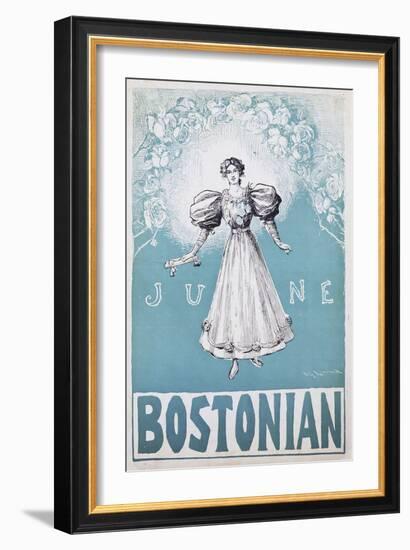 June Bostonian Poster-null-Framed Giclee Print