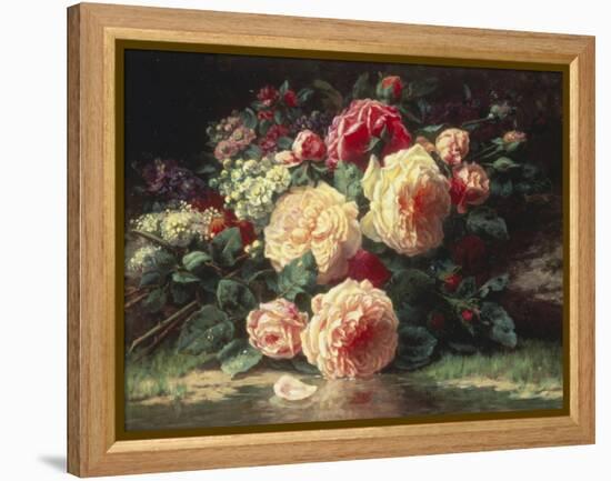 June Days-Jean Baptiste Claude Robie-Framed Premier Image Canvas