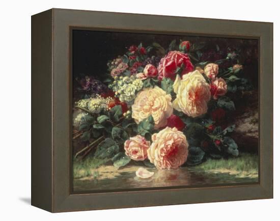 June Days-Jean Baptiste Claude Robie-Framed Premier Image Canvas