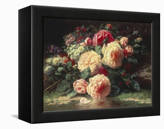 June Days-Jean Baptiste Claude Robie-Framed Premier Image Canvas