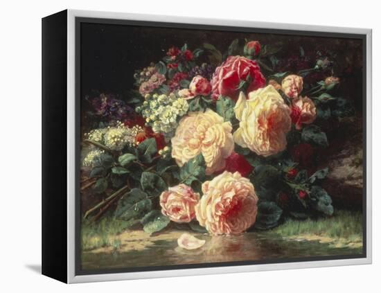 June Days-Jean Baptiste Claude Robie-Framed Premier Image Canvas