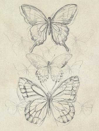 Gold Butterfly Contours I Painting by June Erica Vess - Pixels