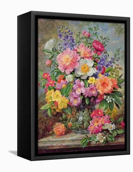 June Flowers in Radiance-Albert Williams-Framed Premier Image Canvas