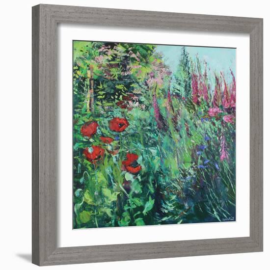 June Garden-Sylvia Paul-Framed Giclee Print