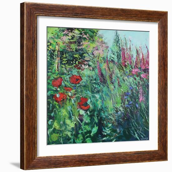 June Garden-Sylvia Paul-Framed Giclee Print