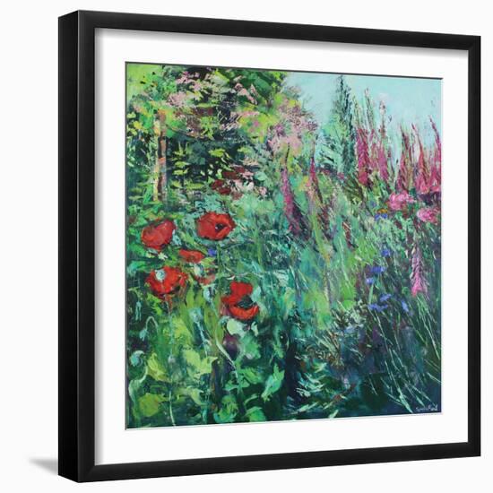 June Garden-Sylvia Paul-Framed Giclee Print