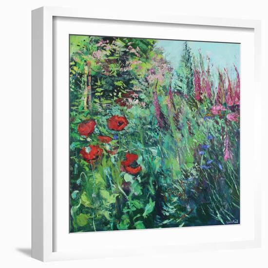 June Garden-Sylvia Paul-Framed Giclee Print