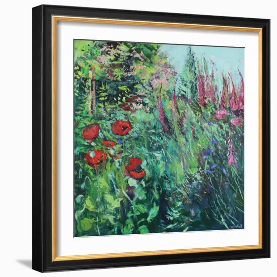 June Garden-Sylvia Paul-Framed Giclee Print