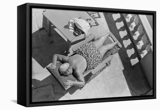 June in January, Miami Beach, Florida, 1939-Marion Post Wolcott-Framed Premier Image Canvas