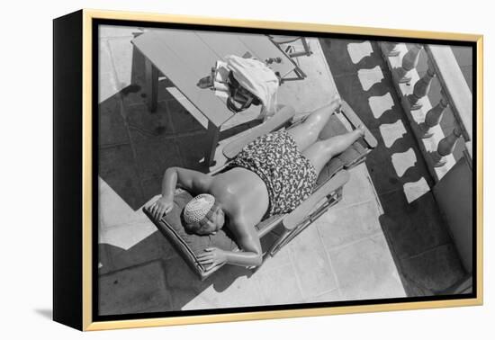 June in January, Miami Beach, Florida, 1939-Marion Post Wolcott-Framed Premier Image Canvas