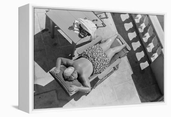 June in January, Miami Beach, Florida, 1939-Marion Post Wolcott-Framed Premier Image Canvas