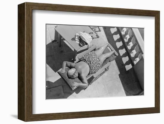 June in January, Miami Beach, Florida, 1939-Marion Post Wolcott-Framed Photographic Print