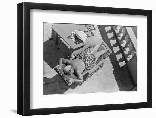 June in January, Miami Beach, Florida, 1939-Marion Post Wolcott-Framed Photographic Print