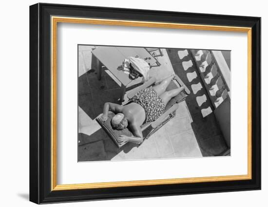 June in January, Miami Beach, Florida, 1939-Marion Post Wolcott-Framed Photographic Print