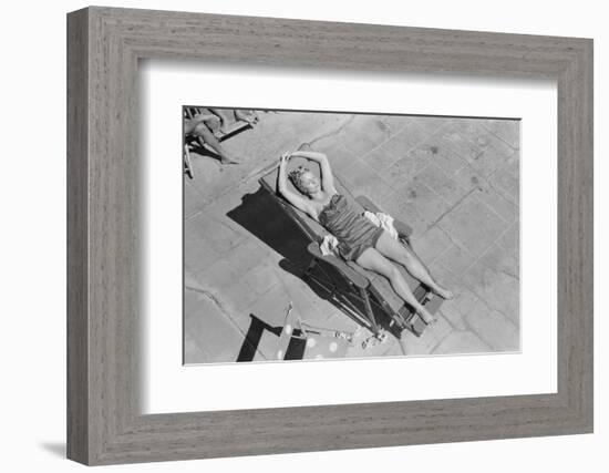 June in January, Miami Beach, Florida, 1939-Marion Post Wolcott-Framed Photographic Print