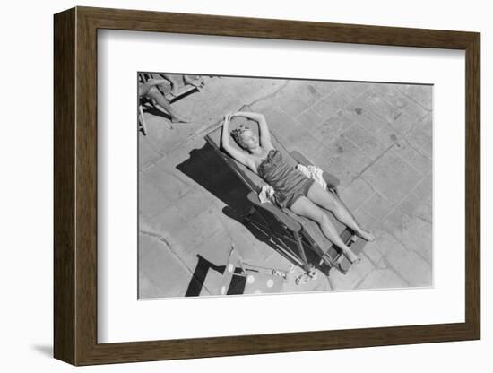 June in January, Miami Beach, Florida, 1939-Marion Post Wolcott-Framed Photographic Print