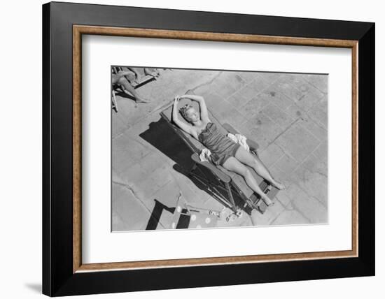 June in January, Miami Beach, Florida, 1939-Marion Post Wolcott-Framed Photographic Print