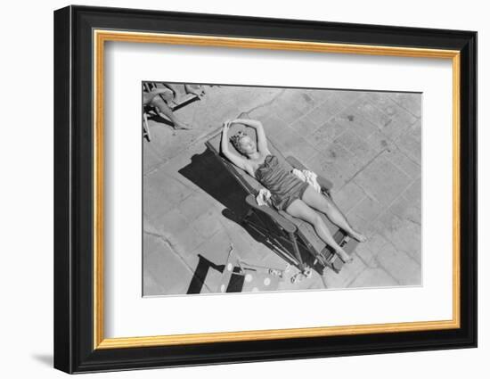 June in January, Miami Beach, Florida, 1939-Marion Post Wolcott-Framed Photographic Print