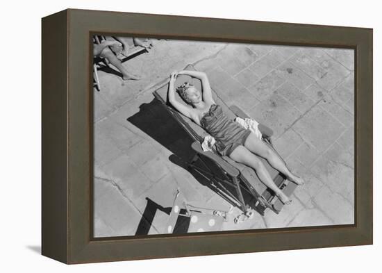 June in January, Miami Beach, Florida, 1939-Marion Post Wolcott-Framed Premier Image Canvas