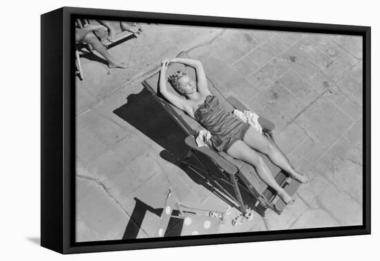 June in January, Miami Beach, Florida, 1939-Marion Post Wolcott-Framed Premier Image Canvas