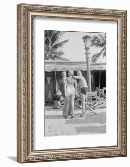 June in January, Miami Beach, Florida, 1939-Marion Post Wolcott-Framed Photographic Print