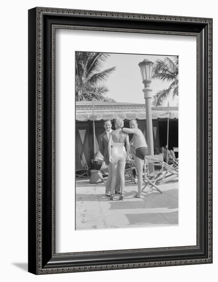 June in January, Miami Beach, Florida, 1939-Marion Post Wolcott-Framed Photographic Print