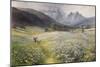 June in the Austrian Tyrol-John MacWhirter-Mounted Giclee Print