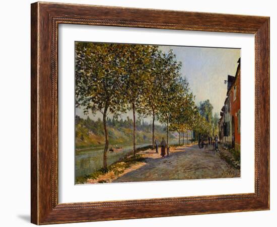 June Morning, 1884-Alfred Sisley-Framed Giclee Print