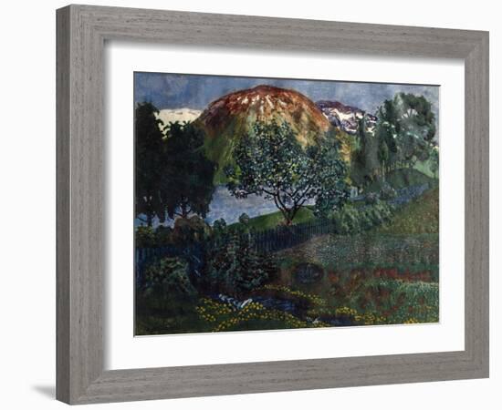 June Night in the Garden-Nikolai Astrup-Framed Giclee Print