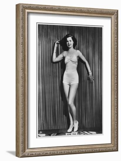 June Rae, C1938-null-Framed Giclee Print