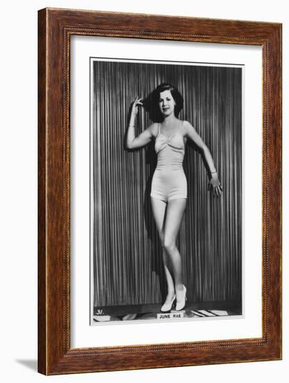 June Rae, C1938-null-Framed Giclee Print