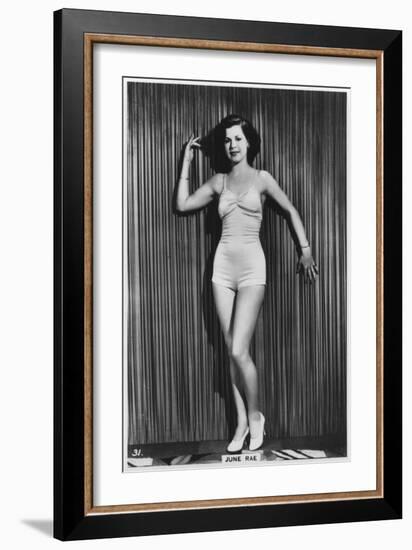 June Rae, C1938-null-Framed Giclee Print