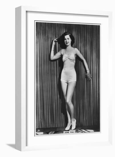 June Rae, C1938-null-Framed Giclee Print