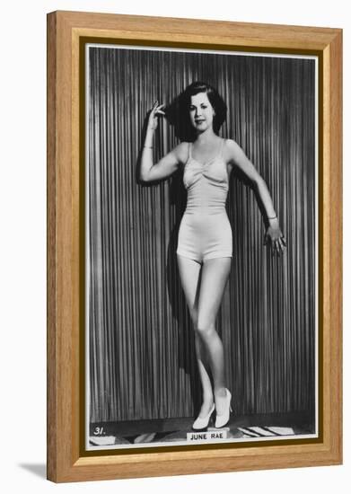 June Rae, C1938-null-Framed Premier Image Canvas