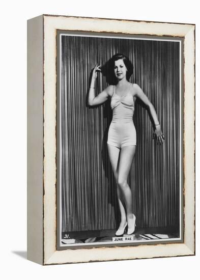 June Rae, C1938-null-Framed Premier Image Canvas