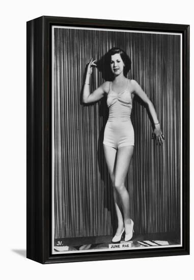 June Rae, C1938-null-Framed Premier Image Canvas