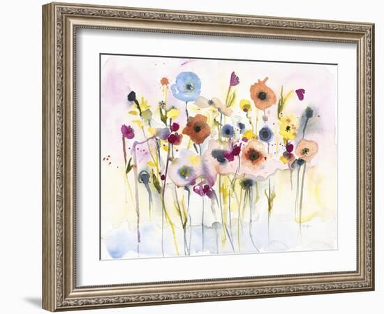 June's Flowers-Karin Johannesson-Framed Art Print