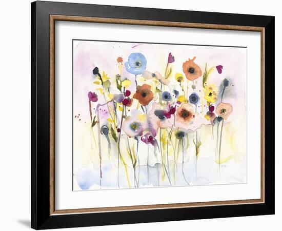 June's Flowers-Karin Johannesson-Framed Art Print