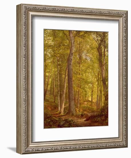 June Woods, Pennsylvania, 1864-William Trost Richards-Framed Giclee Print