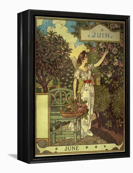 June-Eugene Grasset-Framed Premier Image Canvas