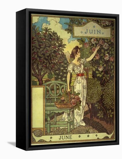 June-Eugene Grasset-Framed Premier Image Canvas