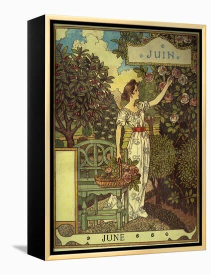 June-Eugene Grasset-Framed Premier Image Canvas