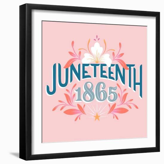 Juneteenth I-Gia Graham-Framed Art Print